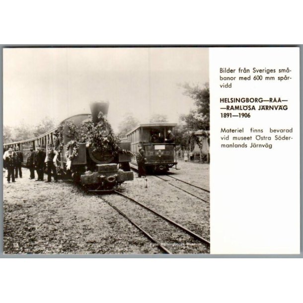 Helsingborg - R - Ramlsa  Jrnvg - Sverige - Ubrugt