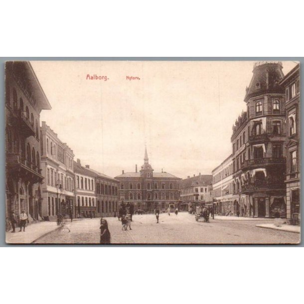 Aalborg - Nytorv - Postkort - Ubrugt