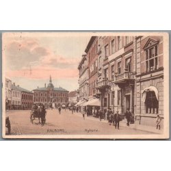 Aalborg - Nytorv - Postkort - Brugt - Svagt Hj�rne !