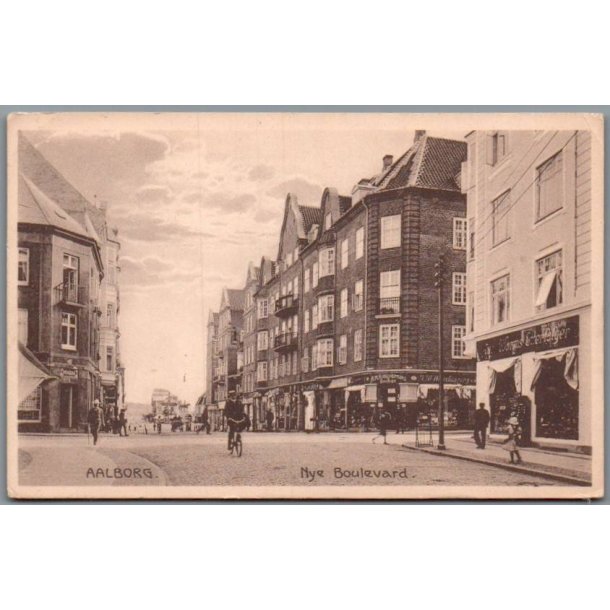 Aalborg - Nye Boulevard - Postkort - Ubrugt