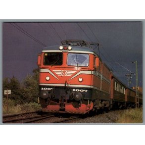 SJ Rc1 1007 -  mellem Nssj - Falkpning - Sverige - Ubrugt