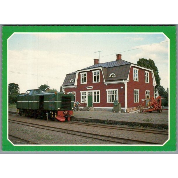 TP - Lokomotiv - Virserums Station - Sverige - Ubrugt