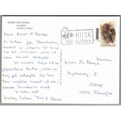 Bornholm - Partier fra R�nne - Postkort - Brugt 