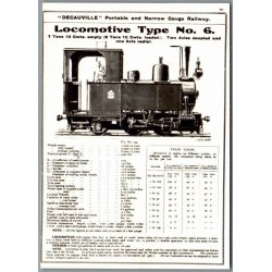 Lokomotive Type No. 6 - Sverige - Ubrugt