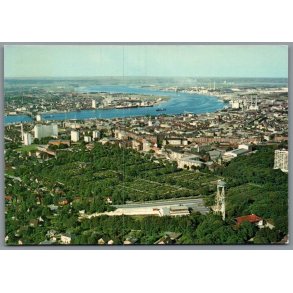 Aalborg - Luftfoto - Postkort - Brugt
