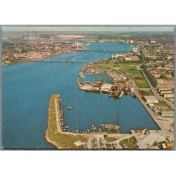 Aalborg - Luftfoto - Postkort - Brugt