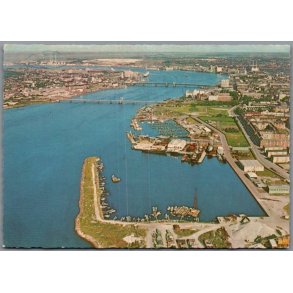 Aalborg - Luftfoto - Postkort - Brugt