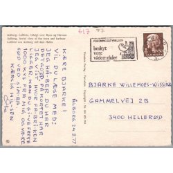Aalborg - Luftfoto - Postkort - Brugt