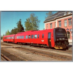 JK 46 - NSBs Motorvogn BM 92 - Elverum - Norge - Ubrugt