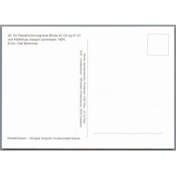 JK 45 - NSBs Motorvogn BM 86F - Neslandsvain - Norge - Ubrugt