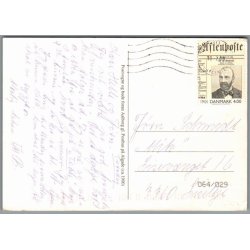 Postvogne og bude foran Aalborg gl. Posthus (ca, 1900) - Postkort - Brugt