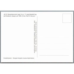 JK 81 Damplokomotiv Type 7a nr. 11 - Krdern Stasjon - Norge - Ubrugt