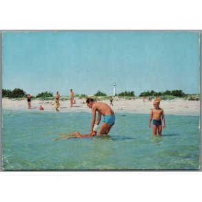 Bornholm - Stranden ved Dueodde - Postkort - Brugt
