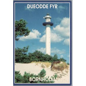 Bornholm - Dueodde Fyr - Postkort - Ubrugt