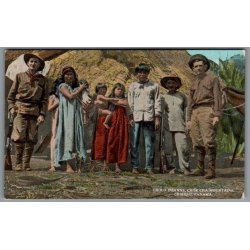 Cholo Indians - Chor Cha Mountains - Cherqul -  Panama - Ubrugt