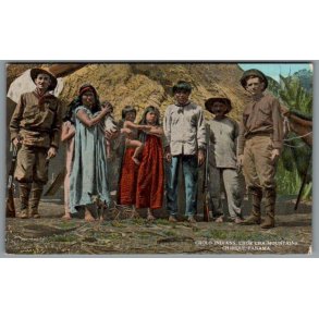 Cholo Indians - Chor Cha Mountains - Cherqul -  Panama - Ubrugt