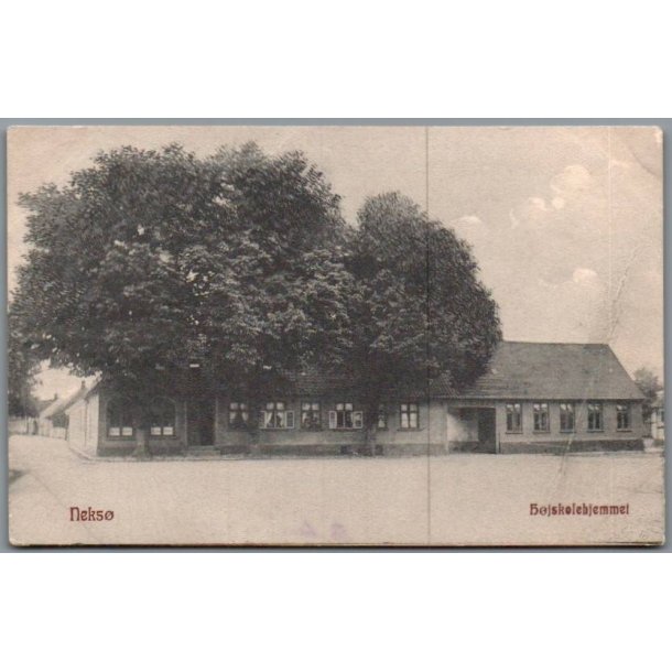 Nex� - H�jskolehjemmet - Postkort - Brugt - Fold !!