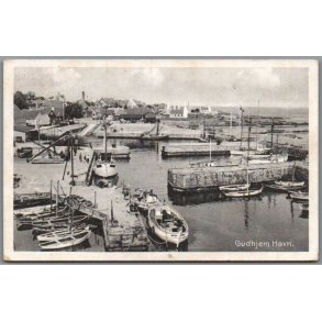 Gudhjem Havn - Postkort - Brugt