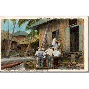 Native Village -  Panama - Ubrugt