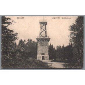 Bornholm - Kongemindet i Almindingen - Postkort - Brugt