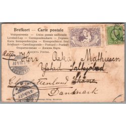 Godt Nytt �r - Postkort - Brugt