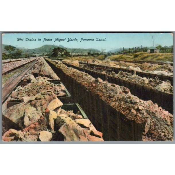 Dirt Trains - Panama Canal - Ubrugt