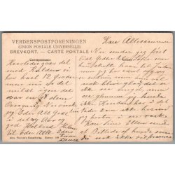 Gl�deligt Nytaar - 1909 - Postkort- Brugt