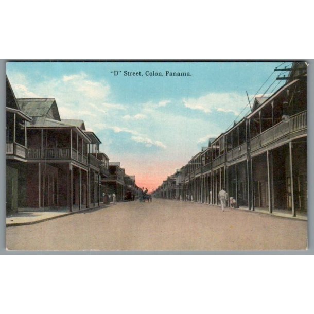 "D" Street - Colon - Panama  - Ubrugt