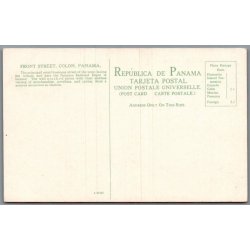 Front Street - Colon - Panama  - Ubrugt