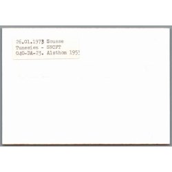 Tog - SNCFT  040-DA-23  - Sousse - Tunesien - Foto