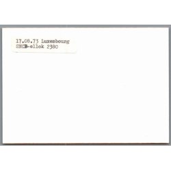 Tog - SNCB -ellok 2380 - Luxembourg - Foto