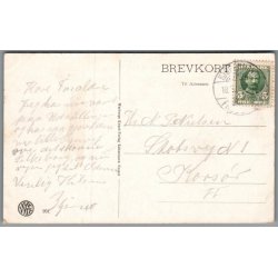Silkeborg set fra Viborgvejen - Postkort - Brugt