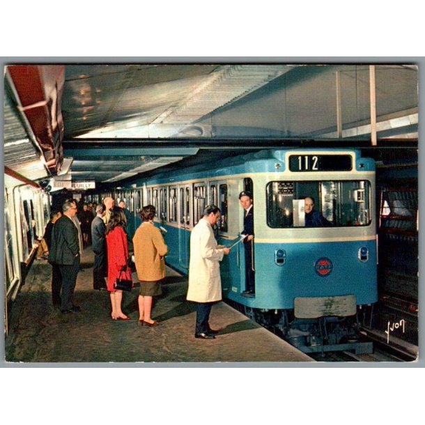 Paris - Metro - Frankrig - Ubrugt
