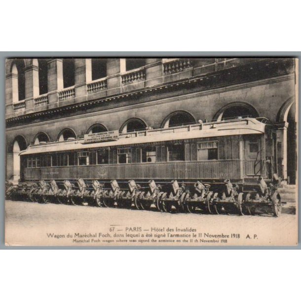 Tog - Paris - Hotel des Invalides - Frankrig - Ubrugt