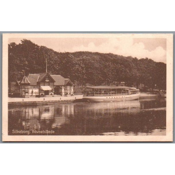 Silkeborg - Havnebillede - Postkort - Ubrugt