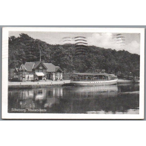 Silkeborg - Havnebillede - Postkort - Brugt