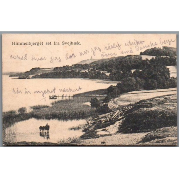 Himmelbjerget set fra Svejb�k - Postkort - Brugt