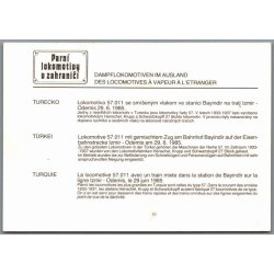 Lokomotiv 57.011 - Tyrkiet - Foto