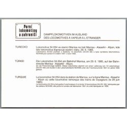 Lokomotiv 34.054 - Tyrkiet - Foto