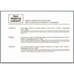 Lokomotiv 56.337 - Tyrkiet - Foto