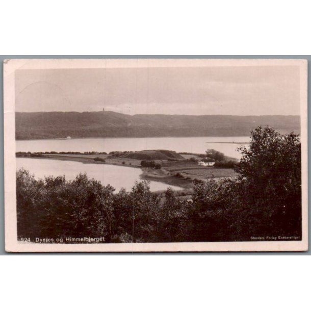 Dyn�s og Himmelbjerget - Postkort - Brugt