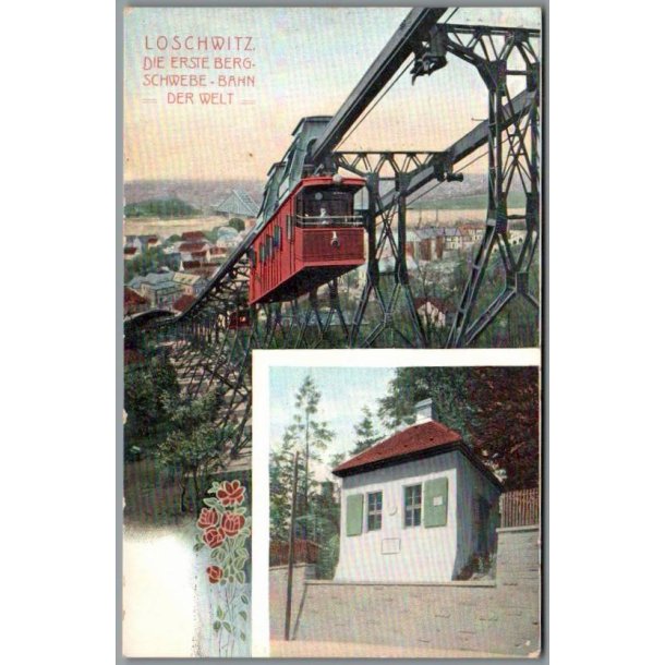 Loschwitz - Schwebebahn - Tyskland - Tog - Brugt