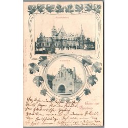 Gruss aus Flensburg - Staatsbahnhof - Brugt