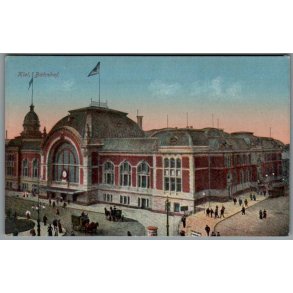 Kiel -  Bahnhof - Ubrugt