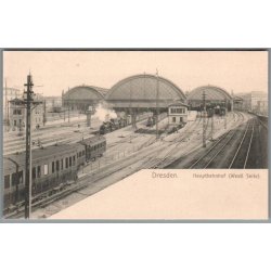 Dresden - Hauptbahnhof - Ubrugt