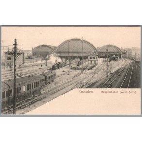 Dresden - Hauptbahnhof - Ubrugt