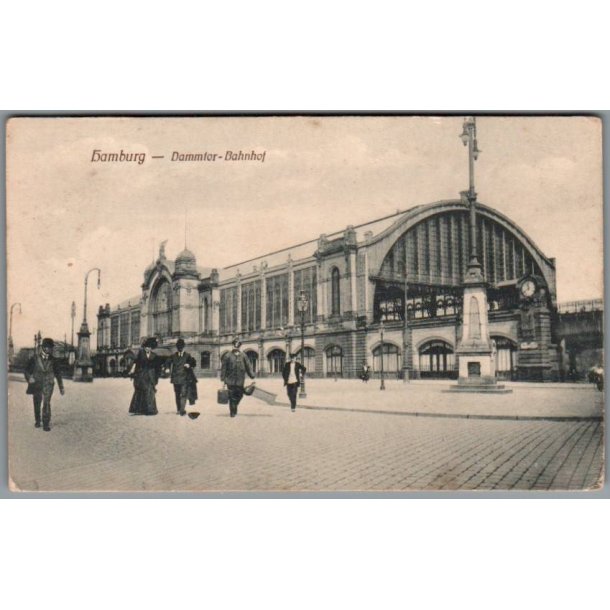 Hamburg - Deammtor-  Bahnhof - Ubrugt