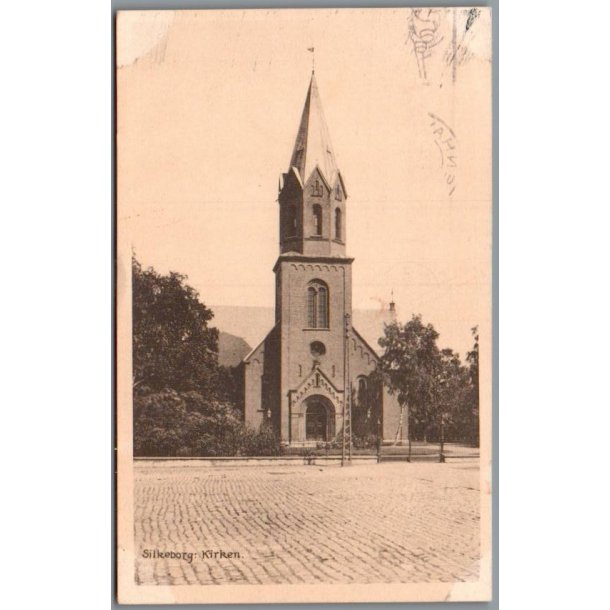Silkeborg - Kirken - Postkort - Brugt