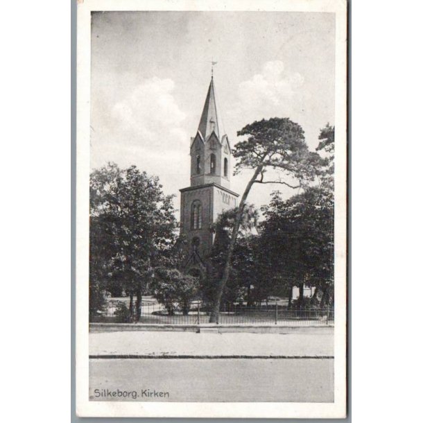 Silkeborg - Kirken - Postkort - Brugt