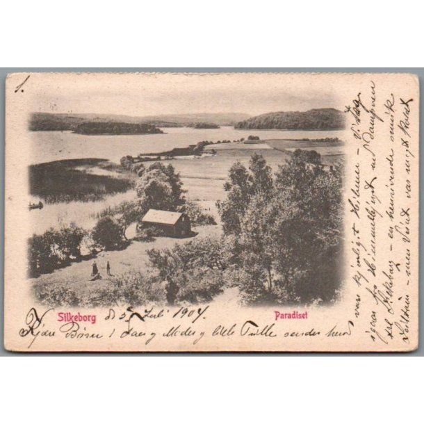 Silkeborg - Paradiset - Postkort - Brugt